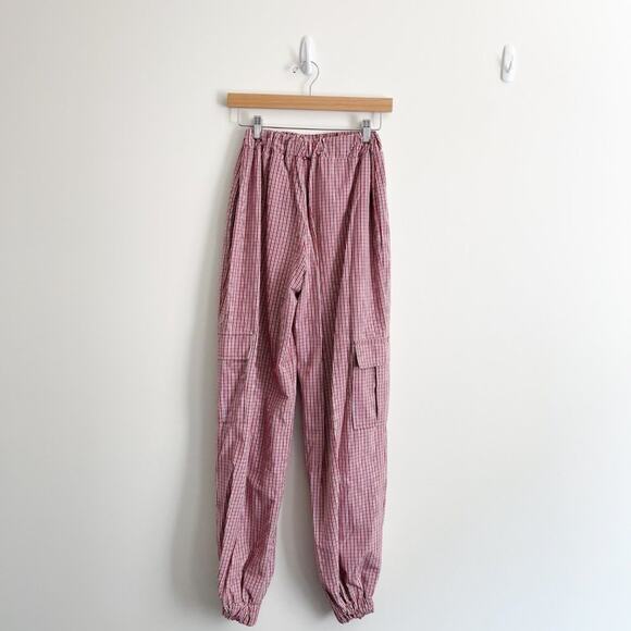 Ragged Priest Plaid Pants womens XS grunge gorpcore utility baddie dark academia - Picture 5 of 9